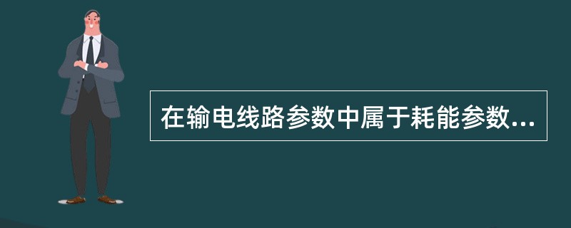 在输电线路参数中属于耗能参数的是（）