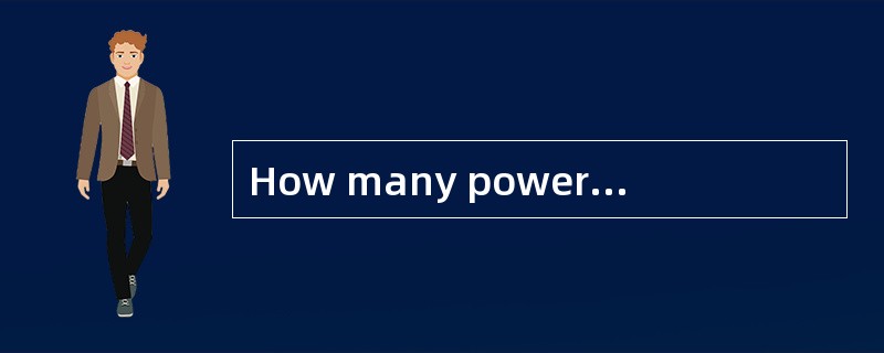 How many power strokes per crankshaft re