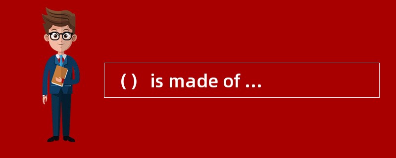 （） is made of a boss with separated blad