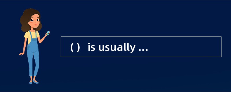 （） is usually driven by the engine camsh