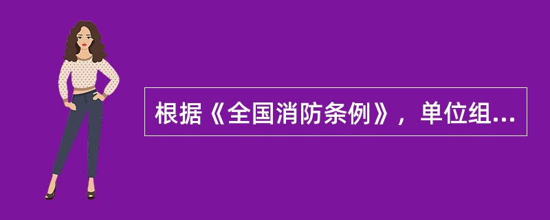 根据《全国消防条例》，单位组建的专职消防队、志愿消防队所需业务经费由（）负责