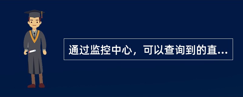 通过监控中心，可以查询到的直放站参数为多少（）