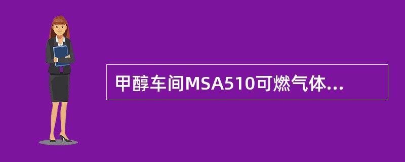 甲醇车间MSA510可燃气体检测报警仪的传感器由（）组成。