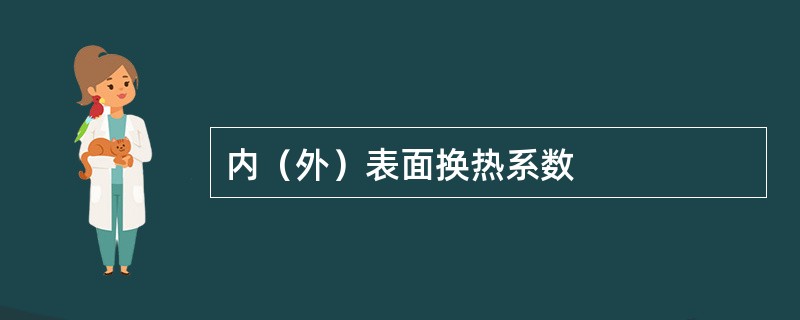 内（外）表面换热系数