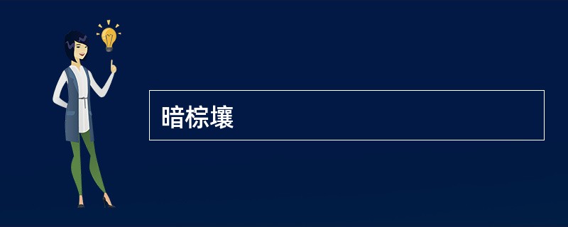 暗棕壤