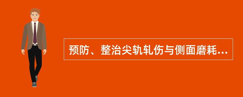 预防、整治尖轨轧伤与侧面磨耗的措施有哪些？