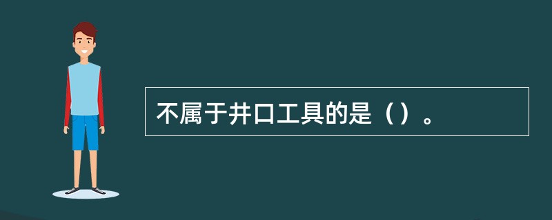 不属于井口工具的是（）。