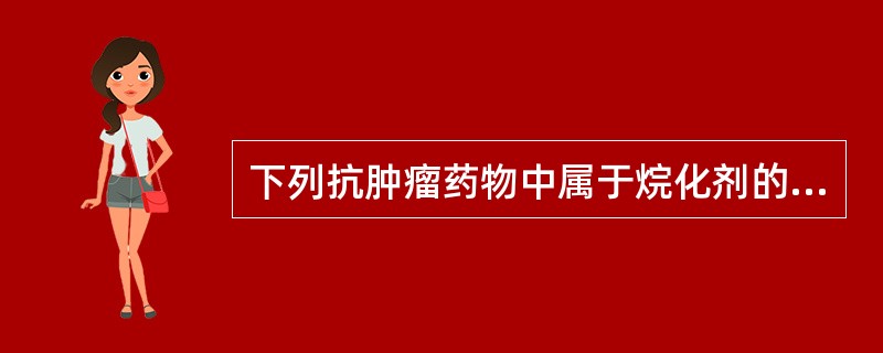 下列抗肿瘤药物中属于烷化剂的是（）。