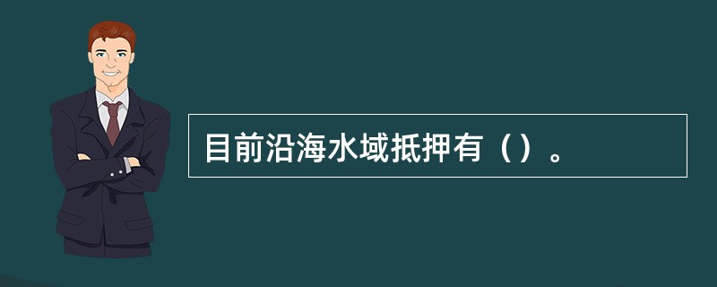 目前沿海水域抵押有（）。