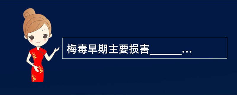 梅毒早期主要损害________和________。