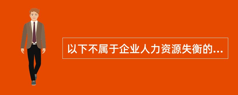 以下不属于企业人力资源失衡的外部招聘优点的是（）