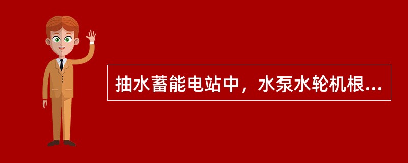 抽水蓄能电站中，水泵水轮机根据主接线不同，旋转方向不同，一般有（）两种运行工况。