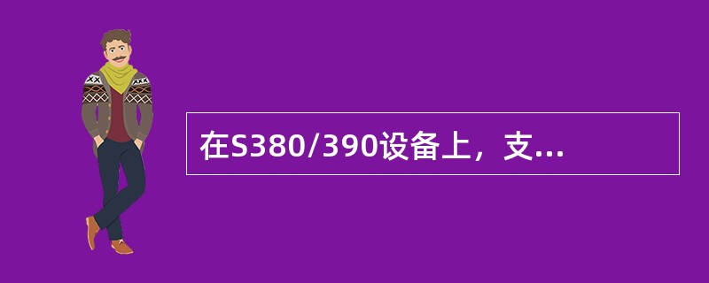 在S380/390设备上，支路上的低阶通道保护是由（）实现的。