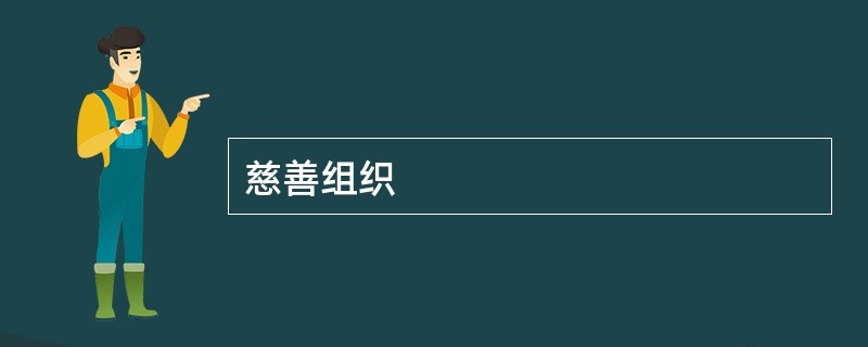慈善组织
