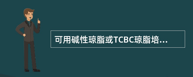 可用碱性琼脂或TCBC琼脂培养基分离的细菌是（）
