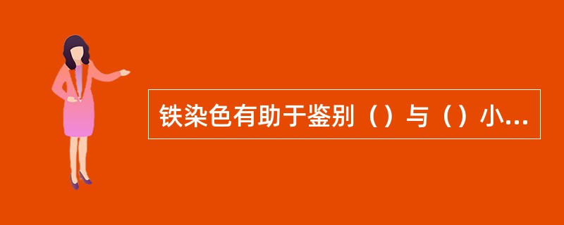 铁染色有助于鉴别（）与（）小细胞低色素性贫血。