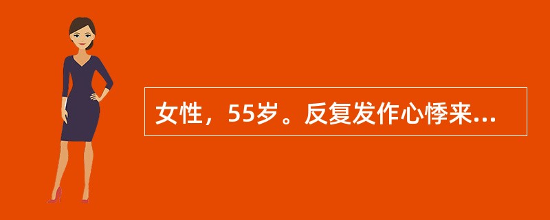 女性，55岁。反复发作心悸来诊。心电图如图18。典型心房扑动的发病机制是（）。