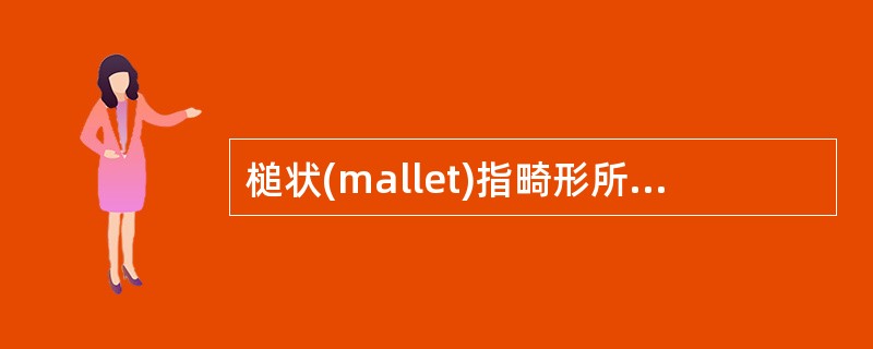 槌状(mallet)指畸形所侵及的伸指肌腱多见于()