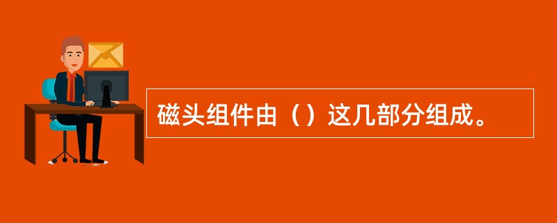 磁头组件由（）这几部分组成。