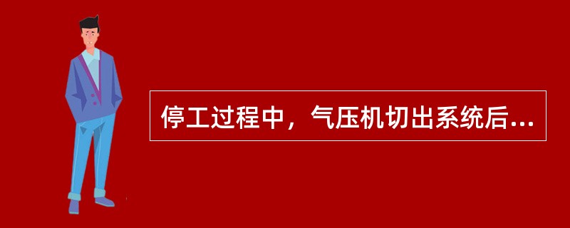 停工过程中，气压机切出系统后，反应压力由（）控制。