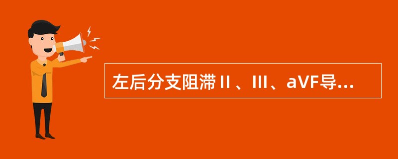 左后分支阻滞Ⅱ、Ⅲ、aVF导联QRS波型为()完全性左束支传导阻滞时V、V导联Q