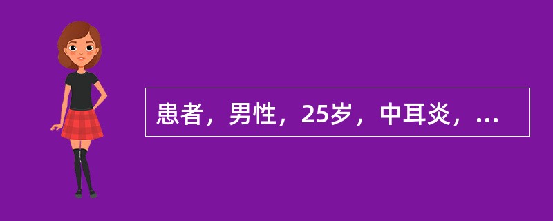 患者，男性，25岁，中耳炎，医嘱青霉素过敏试验。该患者皮内注射青霉素1分钟后，局