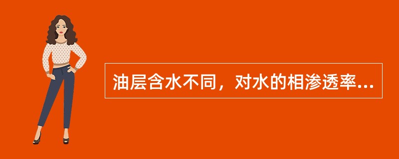 油层含水不同，对水的相渗透率也不同，高含水层往往是（）层，干扰其他油层正常出油。