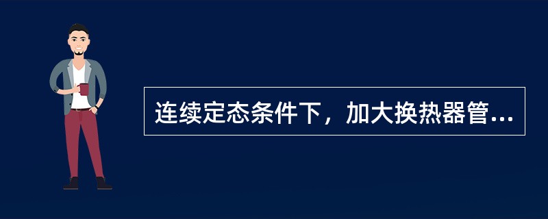 连续定态条件下，加大换热器管程物流的速度，使其提高（），减少给热阻力，从而提高传