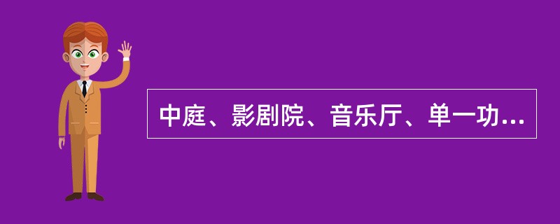 中庭、影剧院、音乐厅、单一功能体育馆等净空高度大于8m，小于等于12m的非仓库类