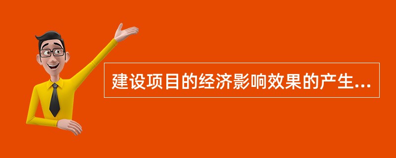 建设项目的经济影响效果的产生有多种渠道，主要包括：价格传递效果、()。