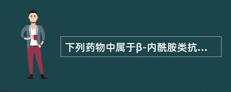 下列药物中属于β-内酰胺类抗生素的有（）