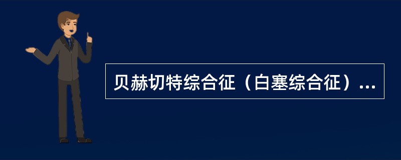 贝赫切特综合征（白塞综合征）的组织病理学基础为（）。