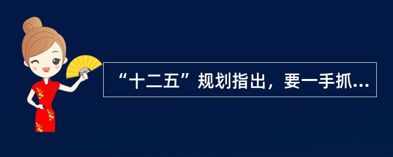 “十二五”规划指出，要一手抓公益性文化事业，一手抓经营性文化产业，始终把社会效益