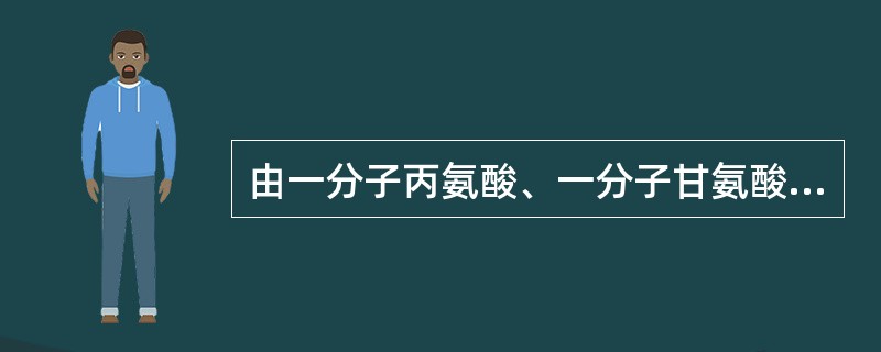 由一分子丙氨酸、一分子甘氨酸、一分子精氨酸，可以组成多少种三肽（）