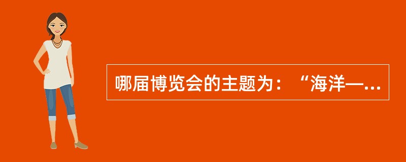 哪届博览会的主题为：“海洋——未来的财富”