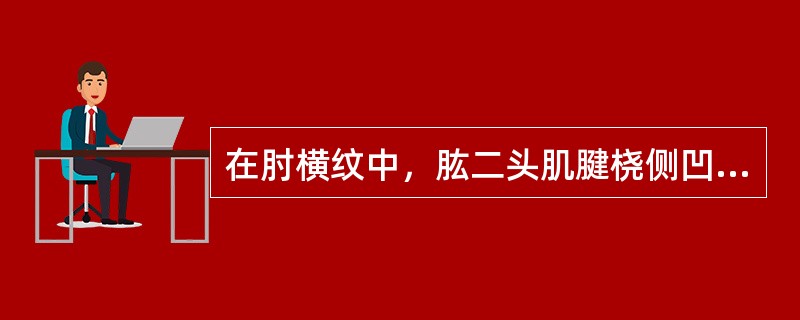 在肘横纹中，肱二头肌腱桡侧凹陷处的腧穴是（）。