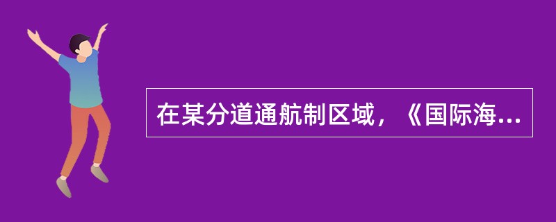 在某分道通航制区域，《国际海上避碰规则》第二章第二节、三节各条规定：（）