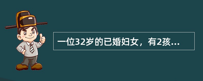 一位32岁的已婚妇女，有2孩，因避孕环脱落前来咨询。服务人员热情接待了服务对象，