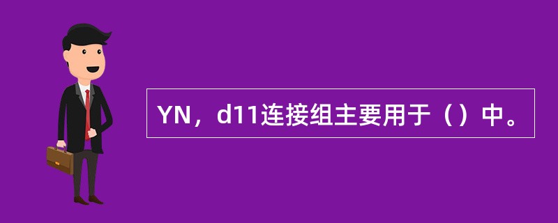 YN，d11连接组主要用于（）中。