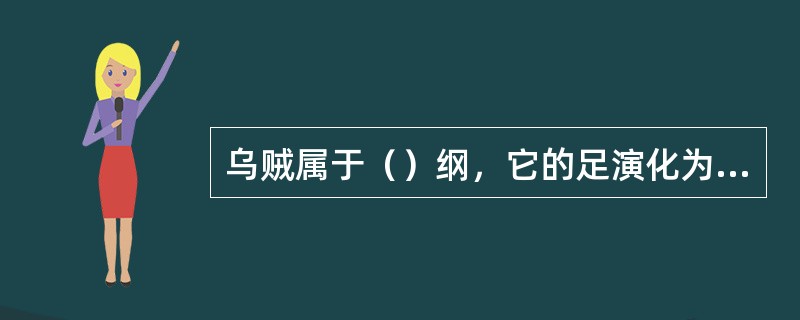 乌贼属于（）纲，它的足演化为（）和（）两部分。乌贼遇到敌害时可放出墨汁，是因体内