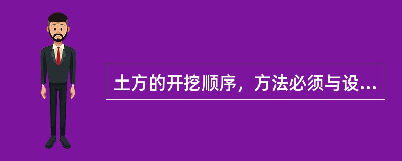 土方的开挖顺序，方法必须与设计情况相一致，并遵循开槽支撑、（）严禁超挖的原则。