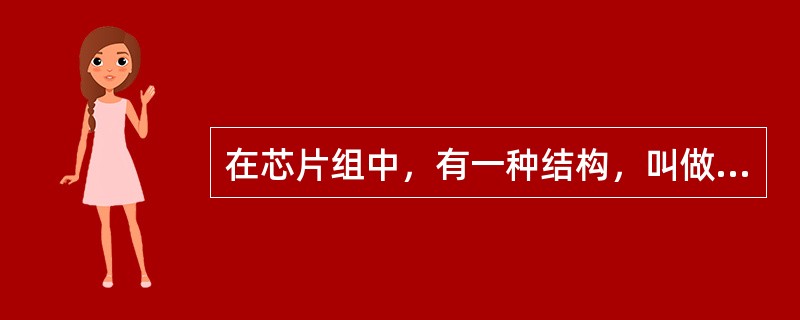 在芯片组中，有一种结构，叫做南北桥结构。在南北桥结构中，北桥的作用是（）。