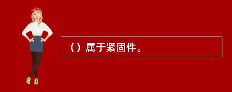 （）属于紧固件。