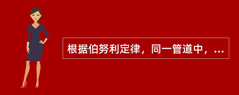 根据伯努利定律，同一管道中，气流速度减小的地方，压强将（）.