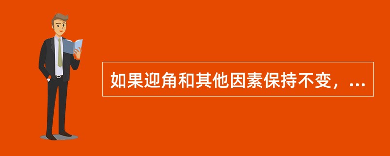 如果迎角和其他因素保持不变，空速是原来的两倍，升力将怎样？