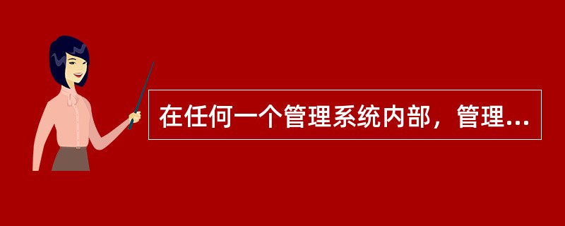 在任何一个管理系统内部，管理手段、管理过程等必须构成一个连续的（）回路，才能形成