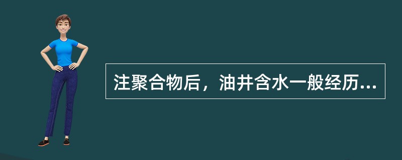 注聚合物后，油井含水一般经历了大幅度下降和后期（）两个阶段。