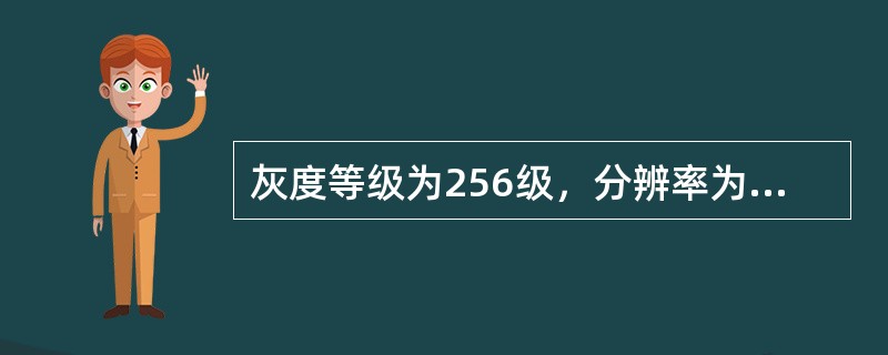 灰度等级为256级，分辨率为1024*1024的显示模式，至少需要的帧缓存容量为