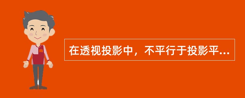 在透视投影中，不平行于投影平面的平行线，经过透视投影后交汇到一个点，该点称为灭点