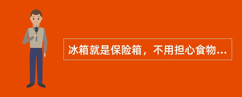 冰箱就是保险箱，不用担心食物会变质。